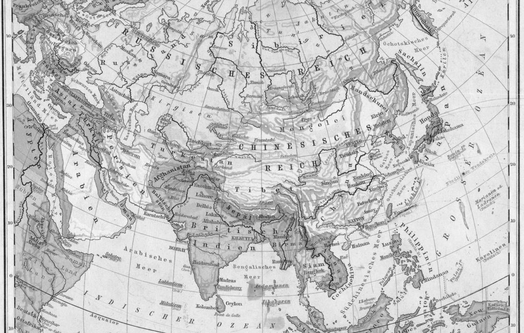 고대 아시아 지도 – 신뷘 ShinWien
